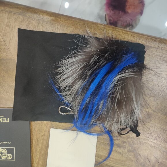 FENDI Monster Fur Bag charm New - Picture 4 of 5
